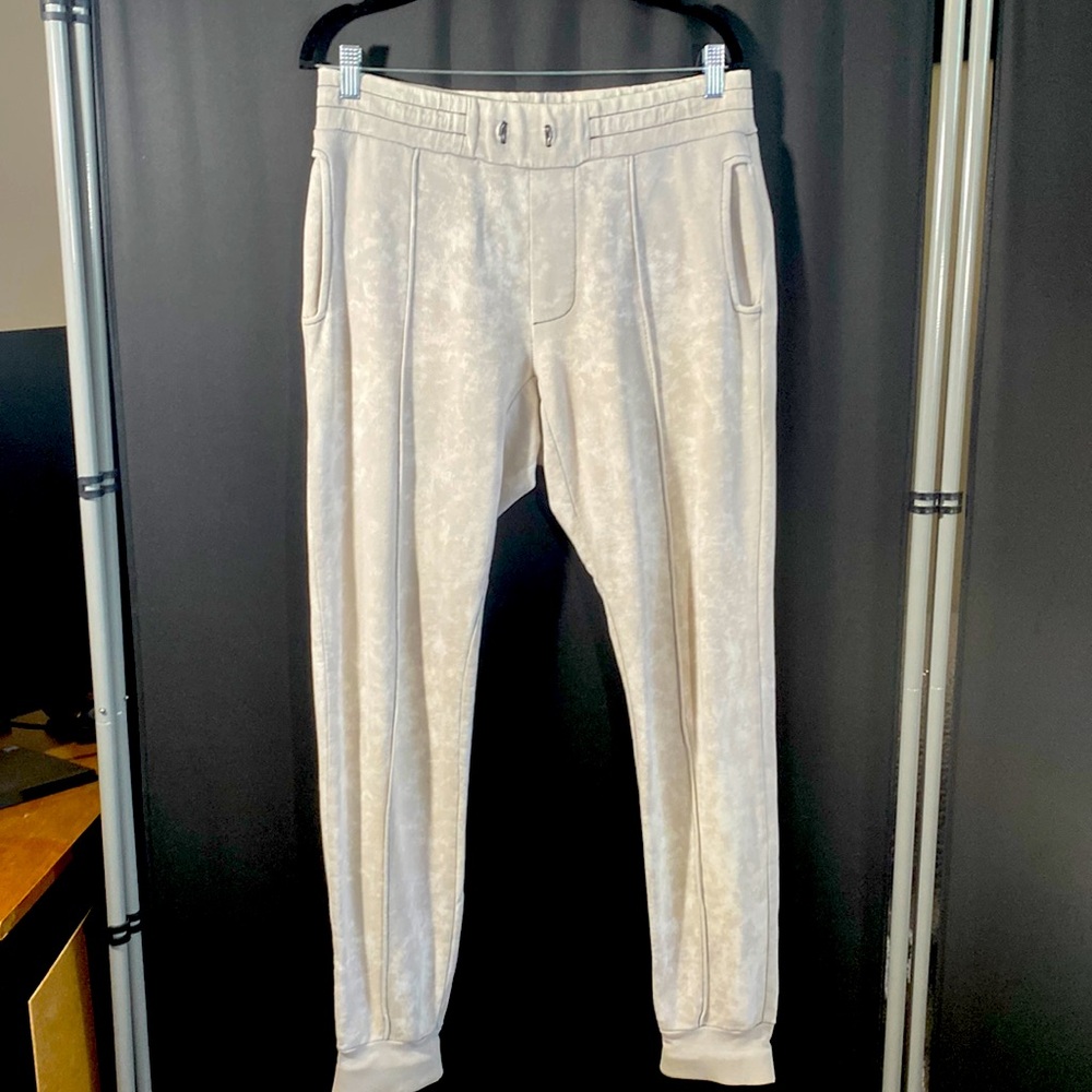 Cotton Citizen Grey/White Sweatpants